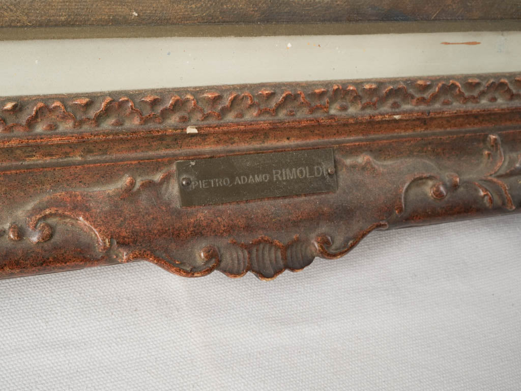 Subtle palette Milan cityscape art