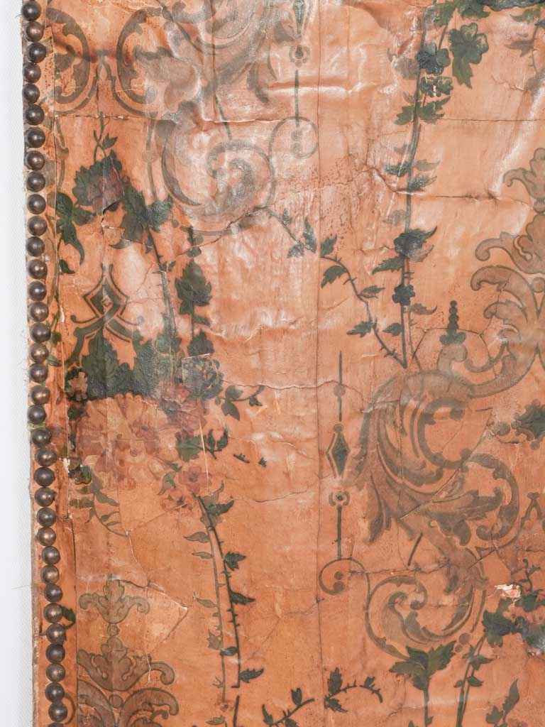 Historical stenciled room screens