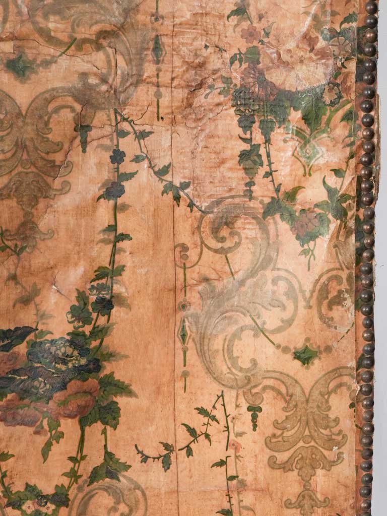 Elegant canvas-covered screens