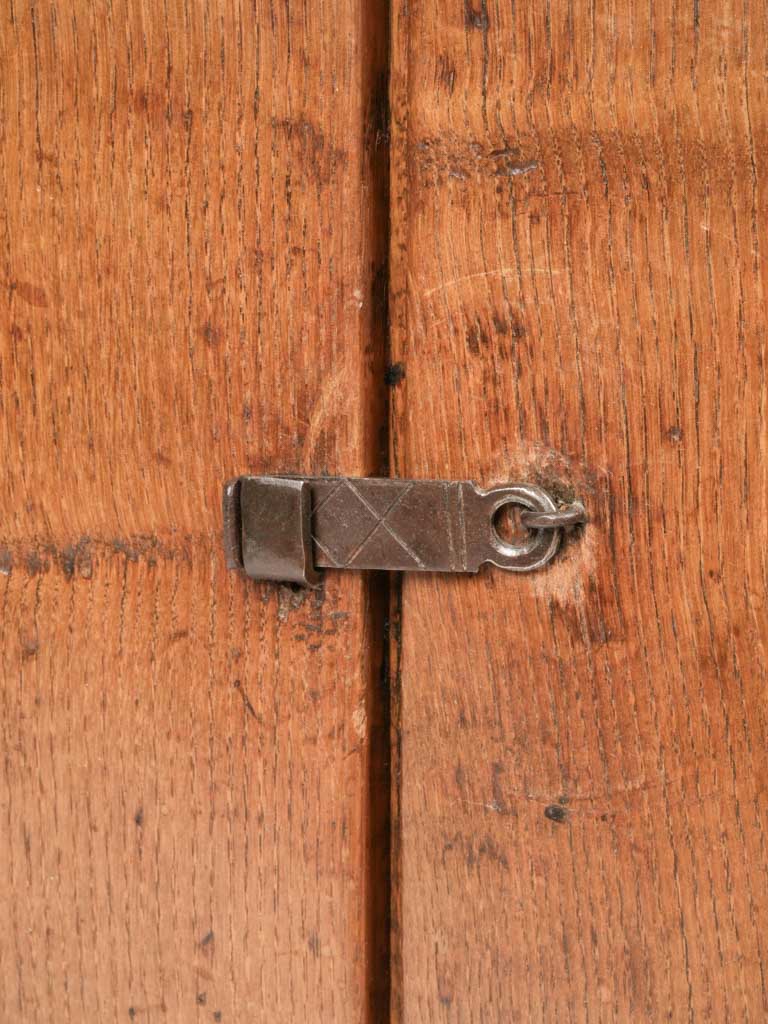 Aged pine Savoyard kitchen cabinet