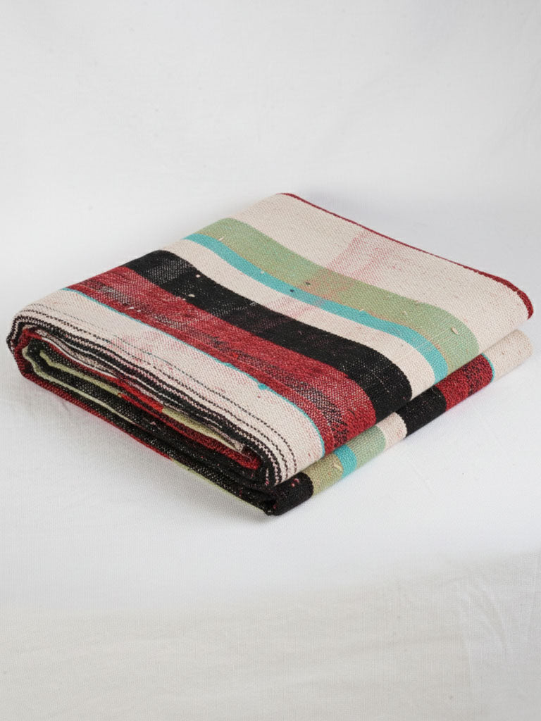 Vintage vibrant Moroccan textile