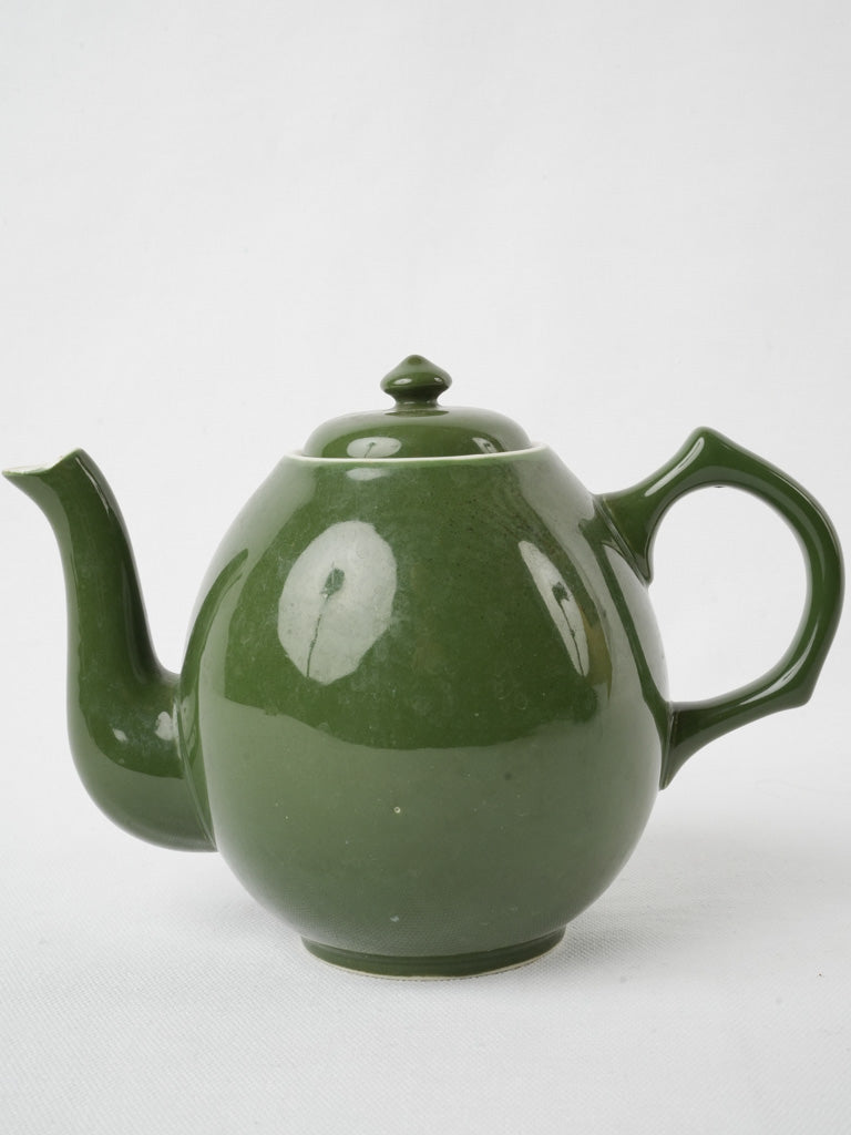 Antique 1950s ceramic teapot