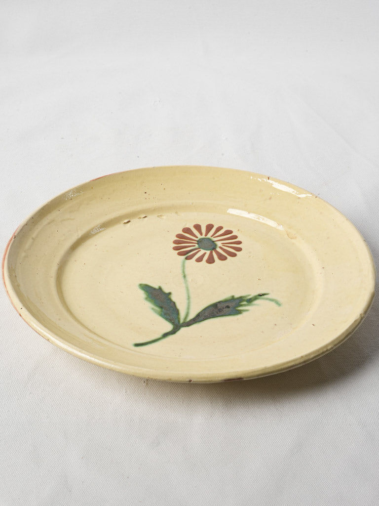 Vintage Drôme ceramic decorative plate