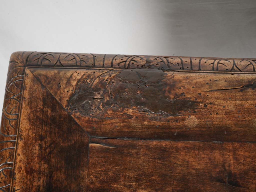 Grand entryway walnut table