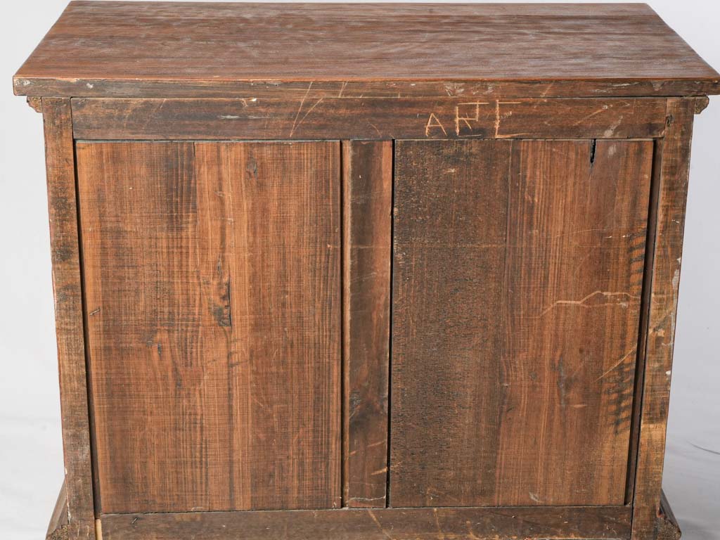 Sculptural presence fir cabinet