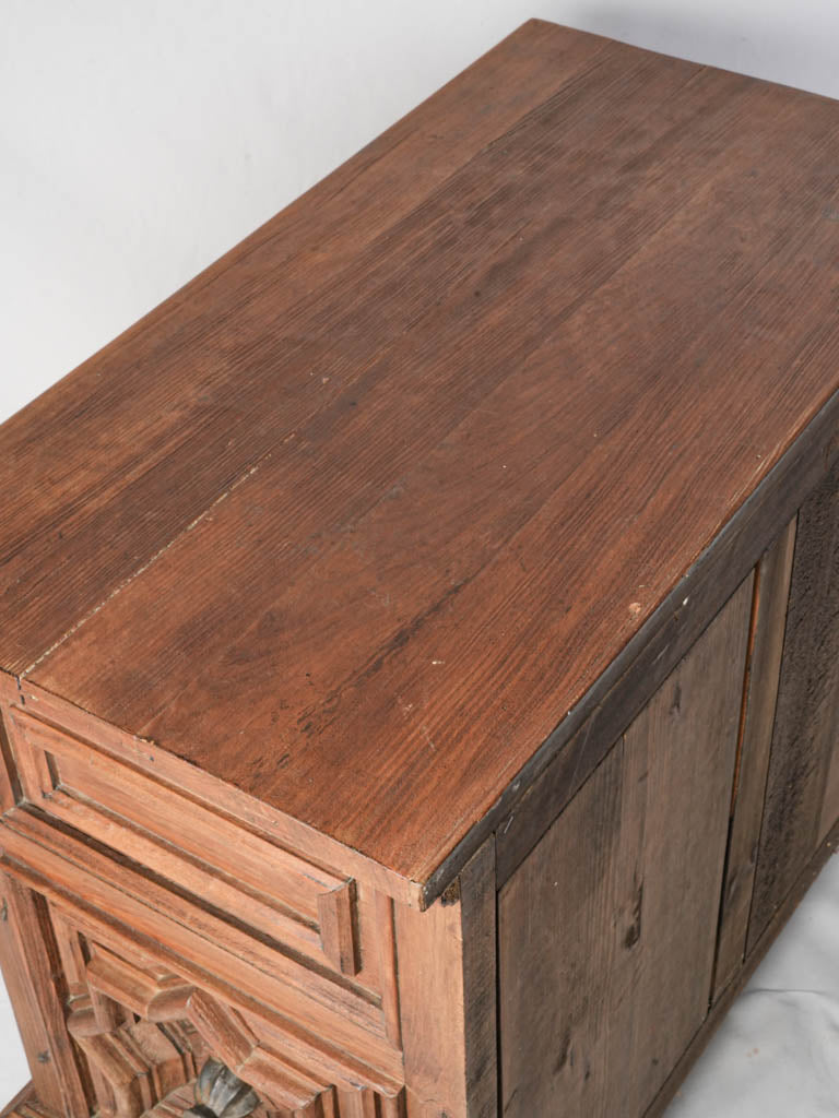 Aged elegance cabinet