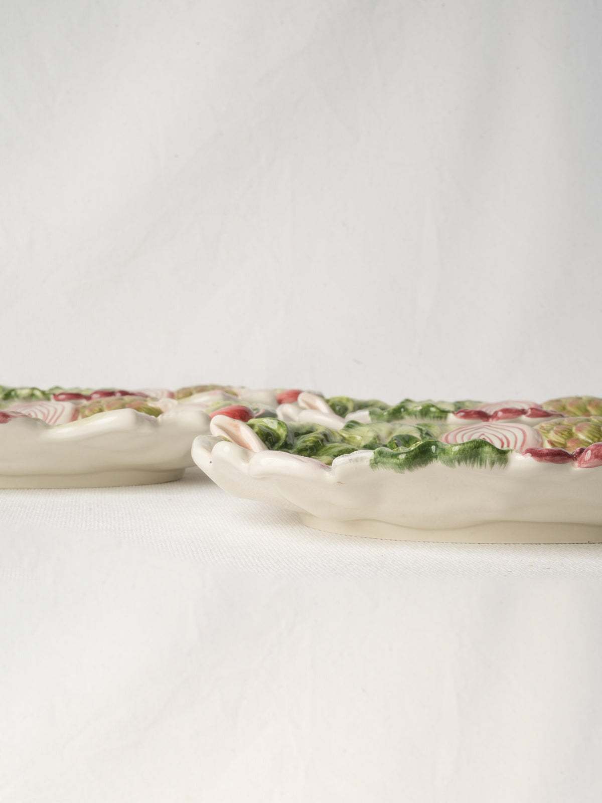 Colorful Fitz & Floyd plates