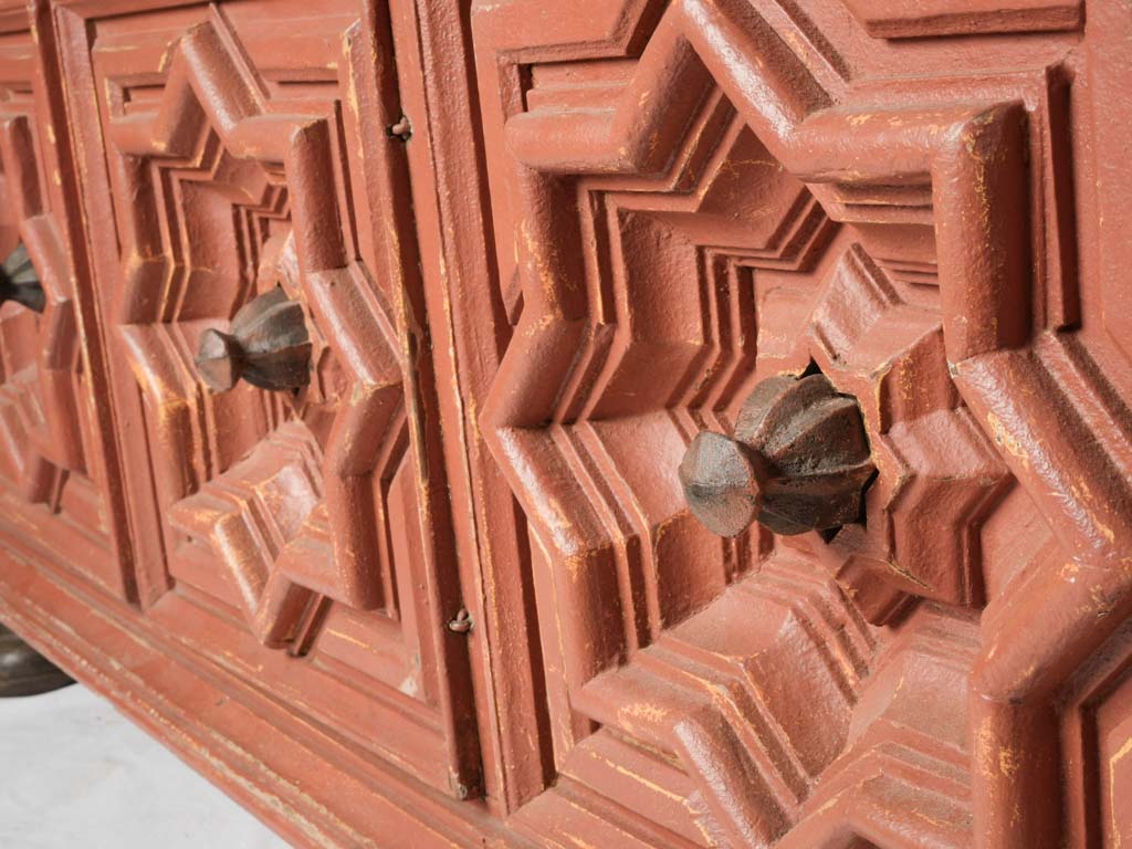 Moorish architectural detail sideboard
