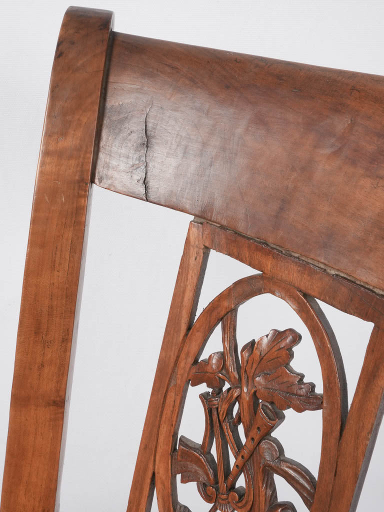 Classic tie-backs decorated chairs
