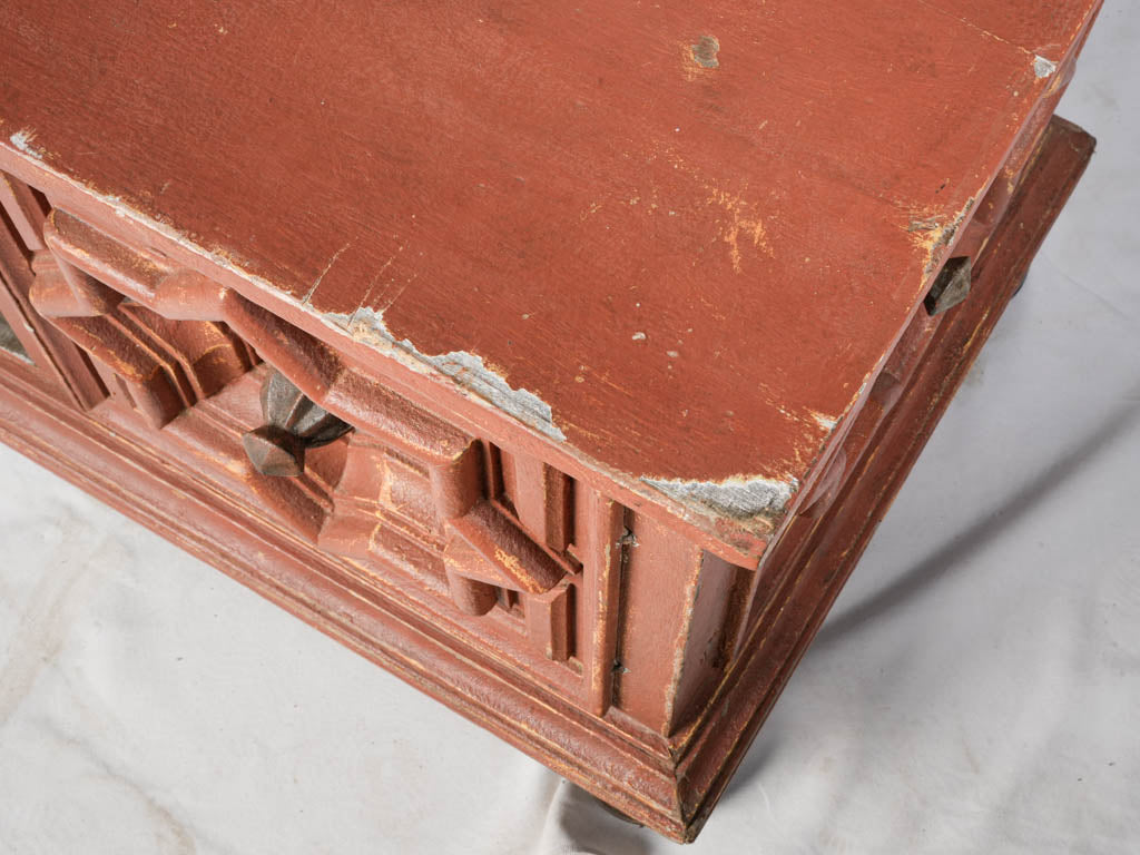 Richly textured French sideboard