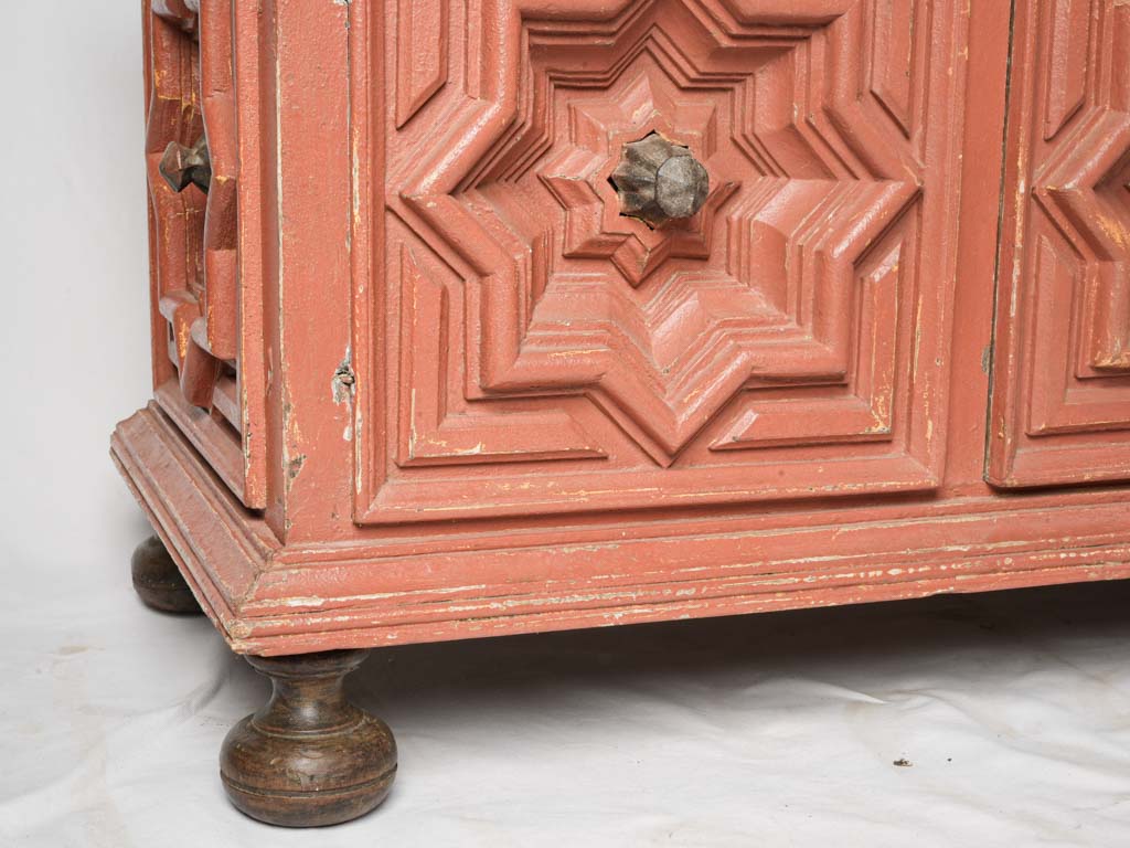 Warm-toned historical sideboard