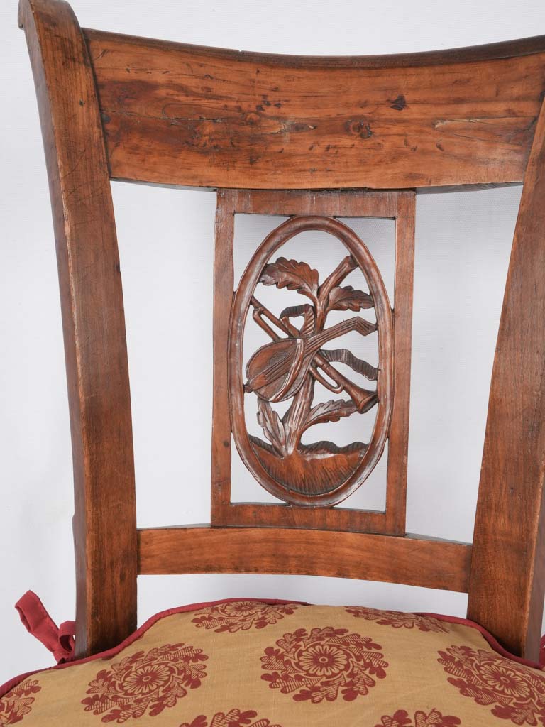 Historically crafted forest creature chairs