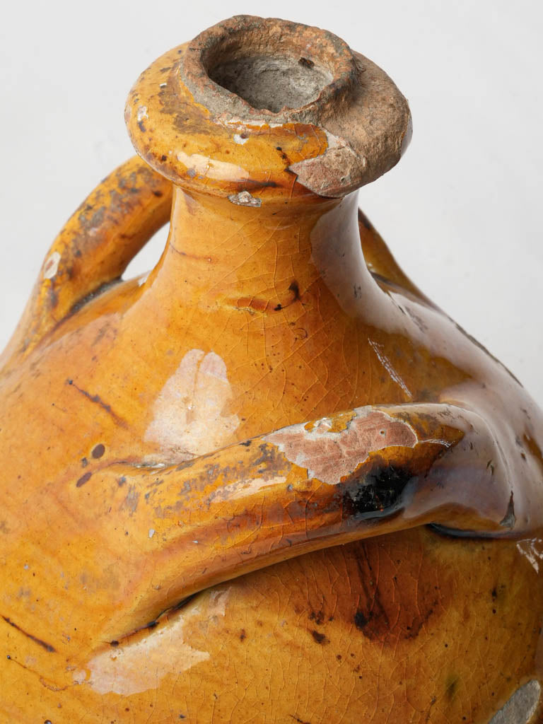 Distinctive green-black glazed pottery