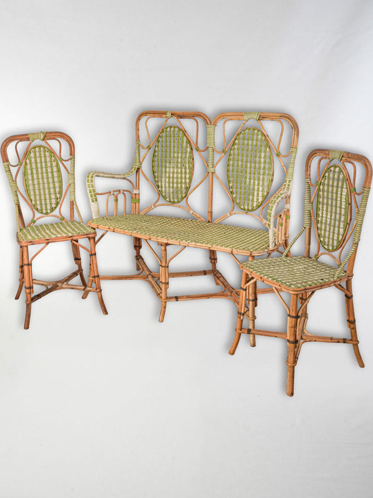 Graceful Belle Epoque Rattan Garden Room Suite