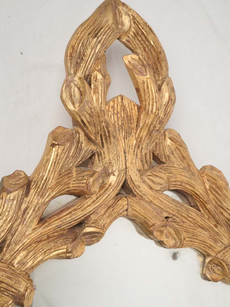 Large Mid-20th Century Italian Giltwood Branchwork Mirror - 50½" x 33"