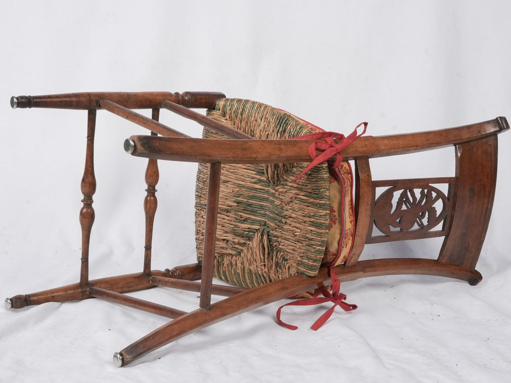 Period-specific fancy French chairs