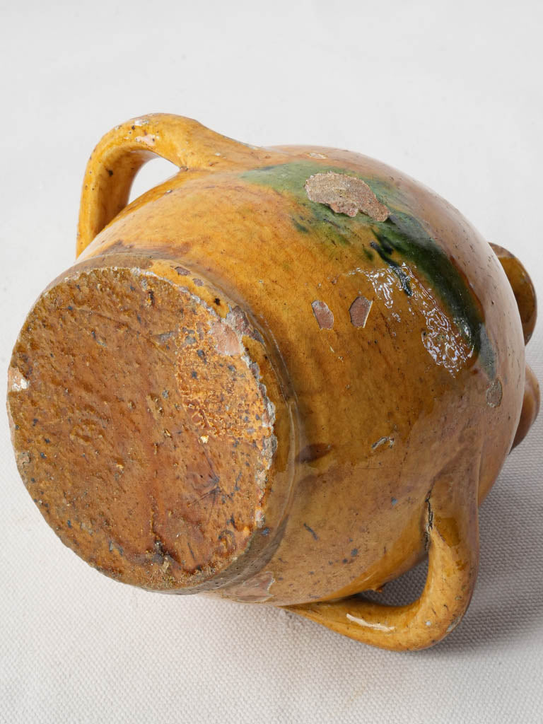 Unrestored decorative French cruelty jug