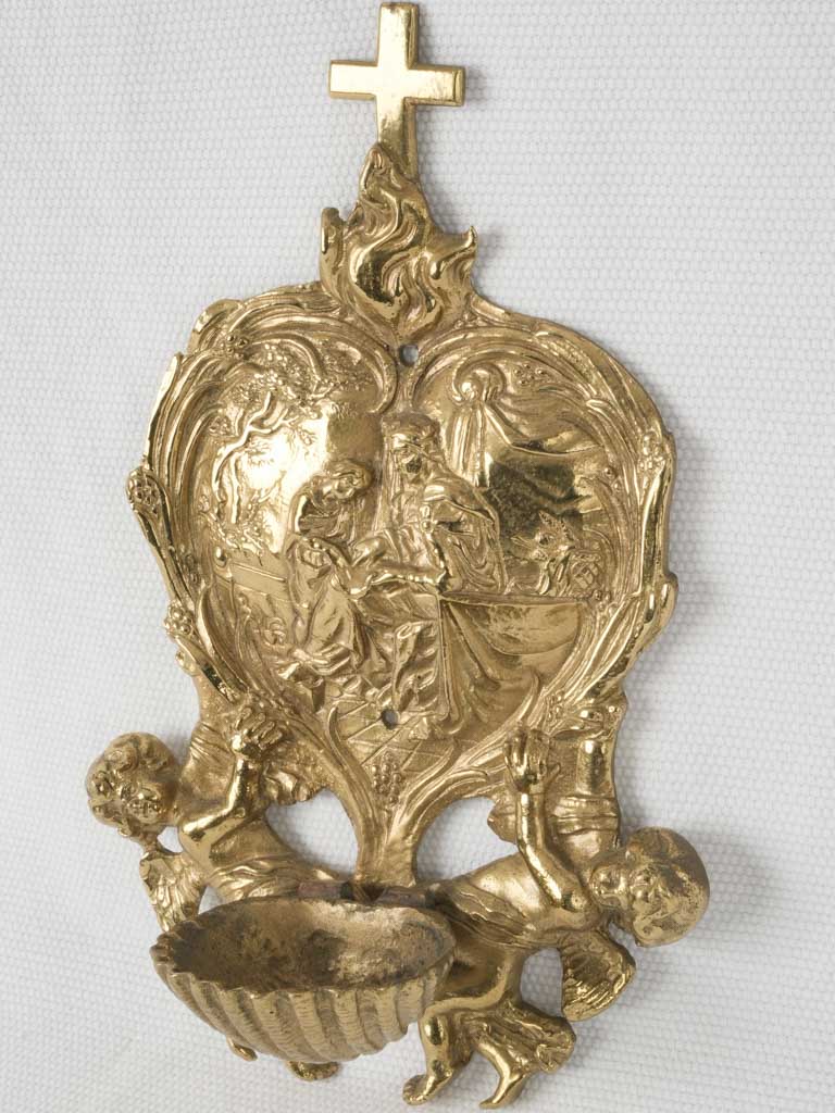 Ornate 18th-century sacré cœur decor