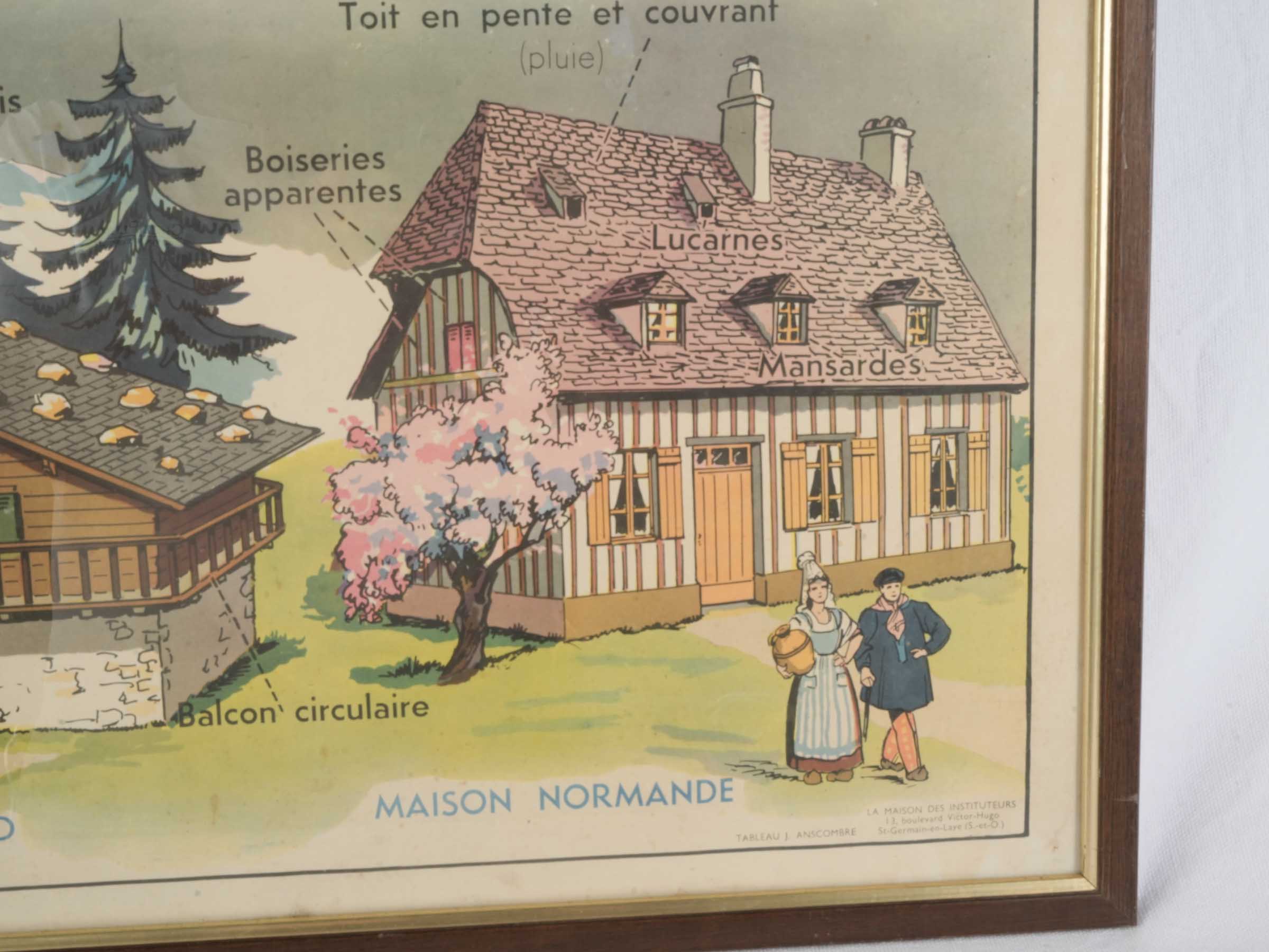 Charming vintage French wall decor