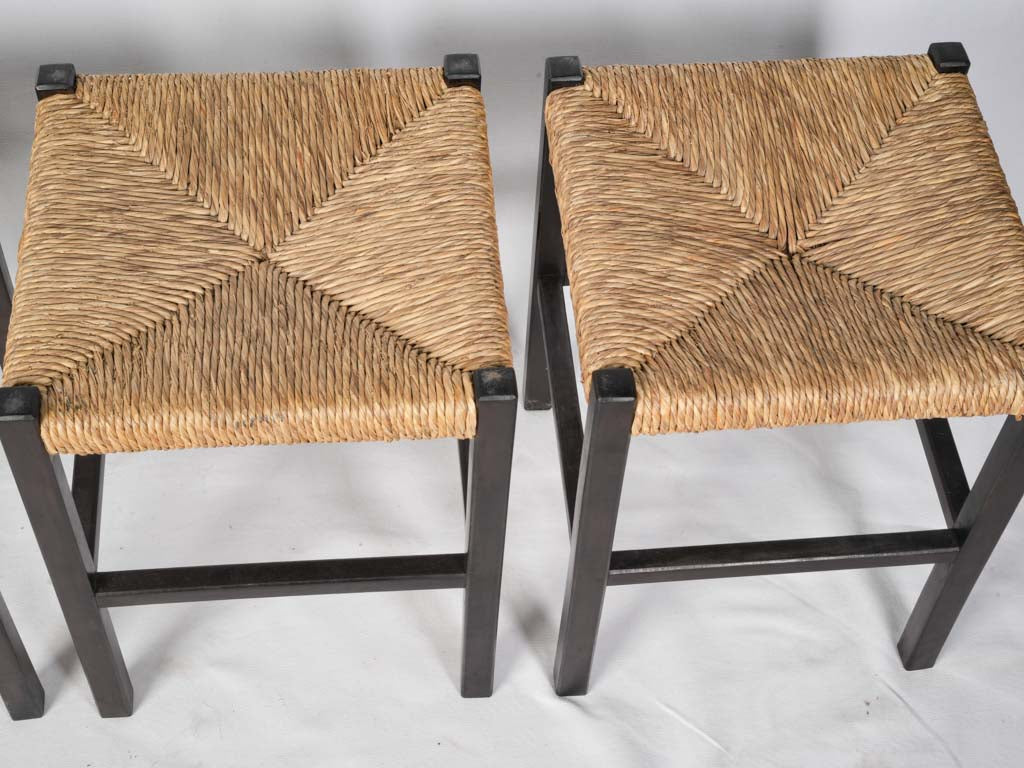 Minimalistic modern rustic stools
