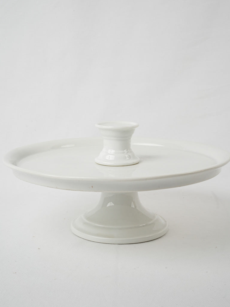 Charming vintage viennoiserie display pedestal
