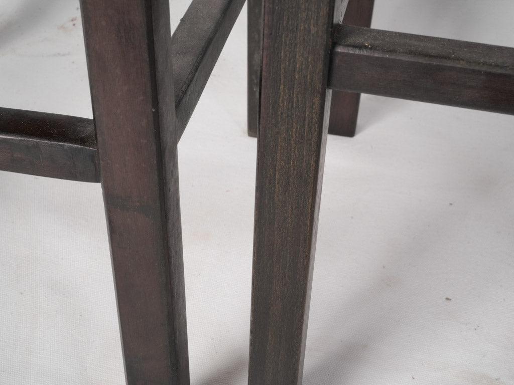 Tinted rich wood frame seating