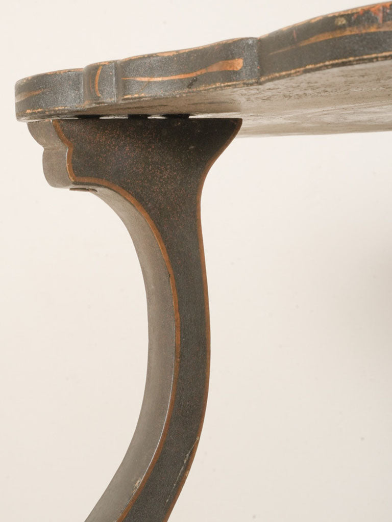 Nature-poetry inspired accent table