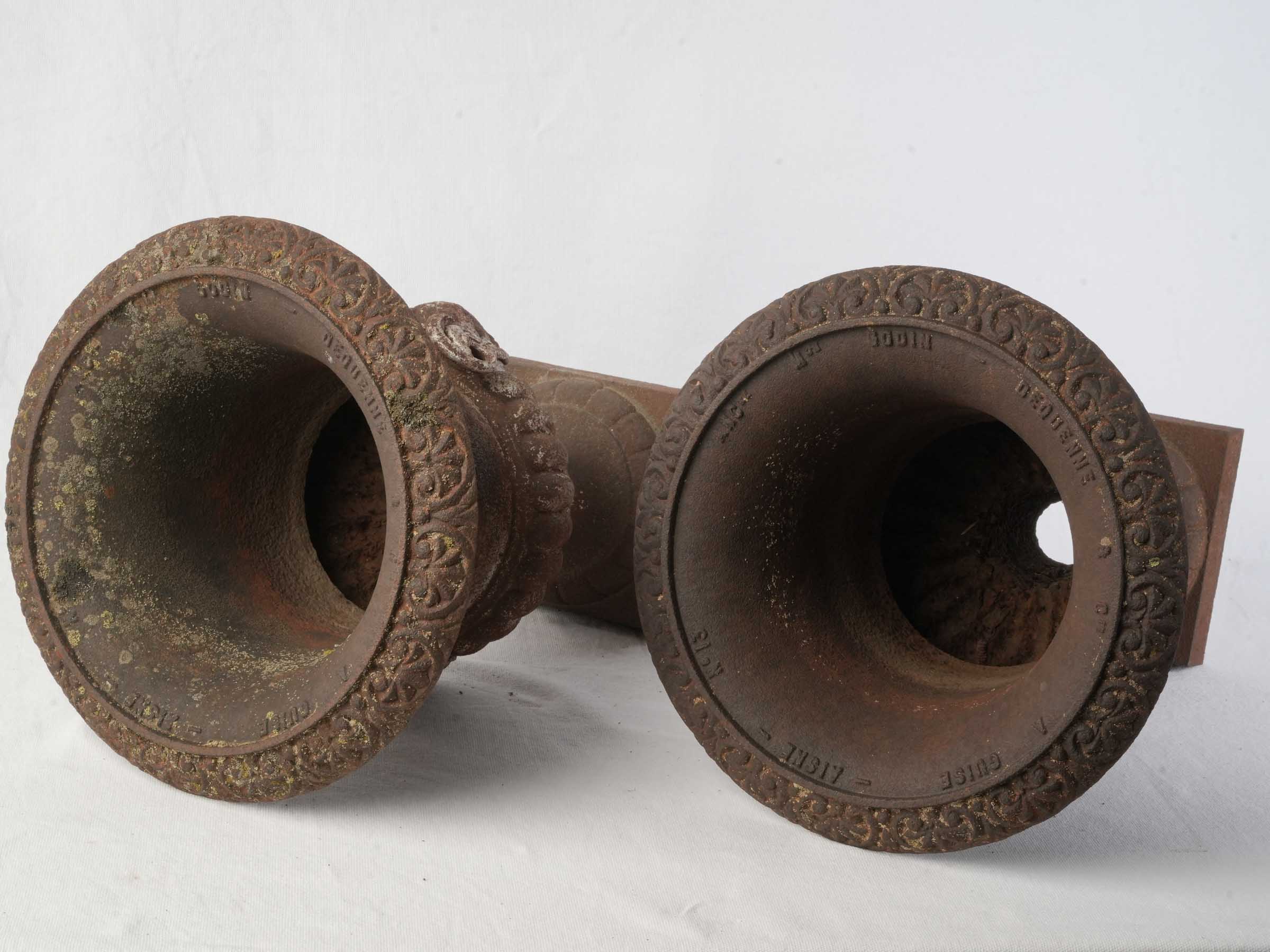 Finely proportioned baluster stem urns