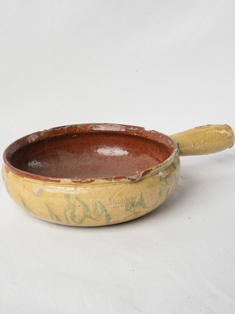 Vintage Vallauris cooking pottery
