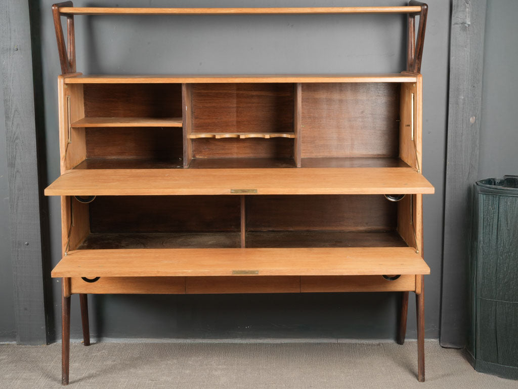 Elegant Mid-Century Bar Cabinet