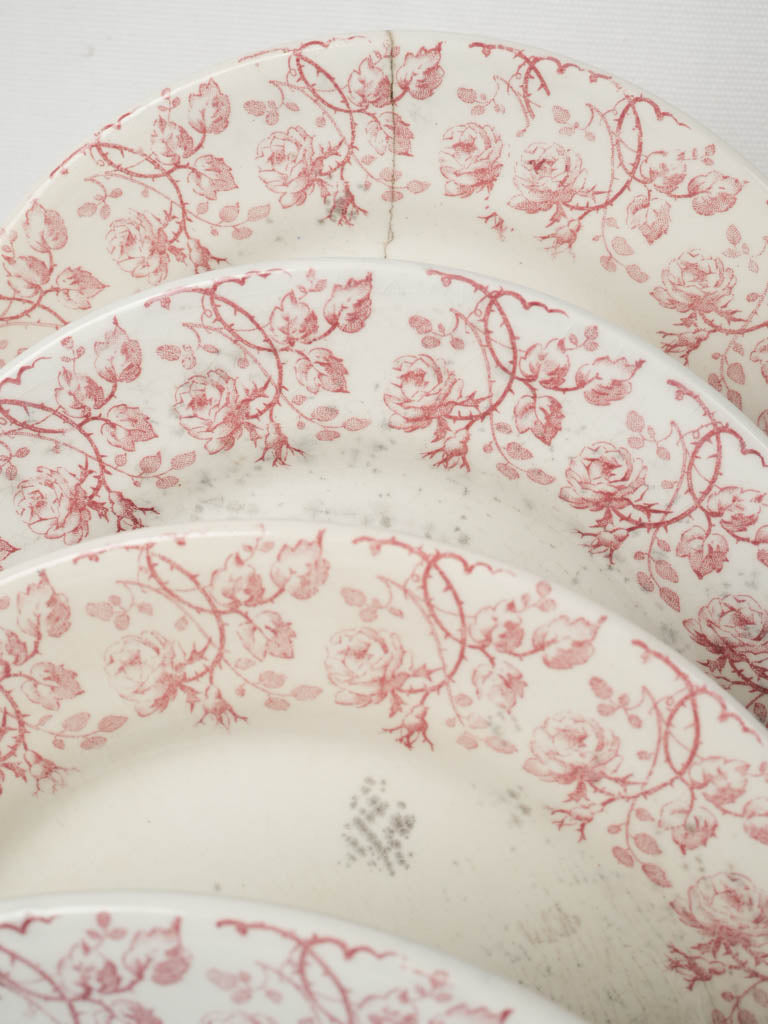 19th century French Faience Plates