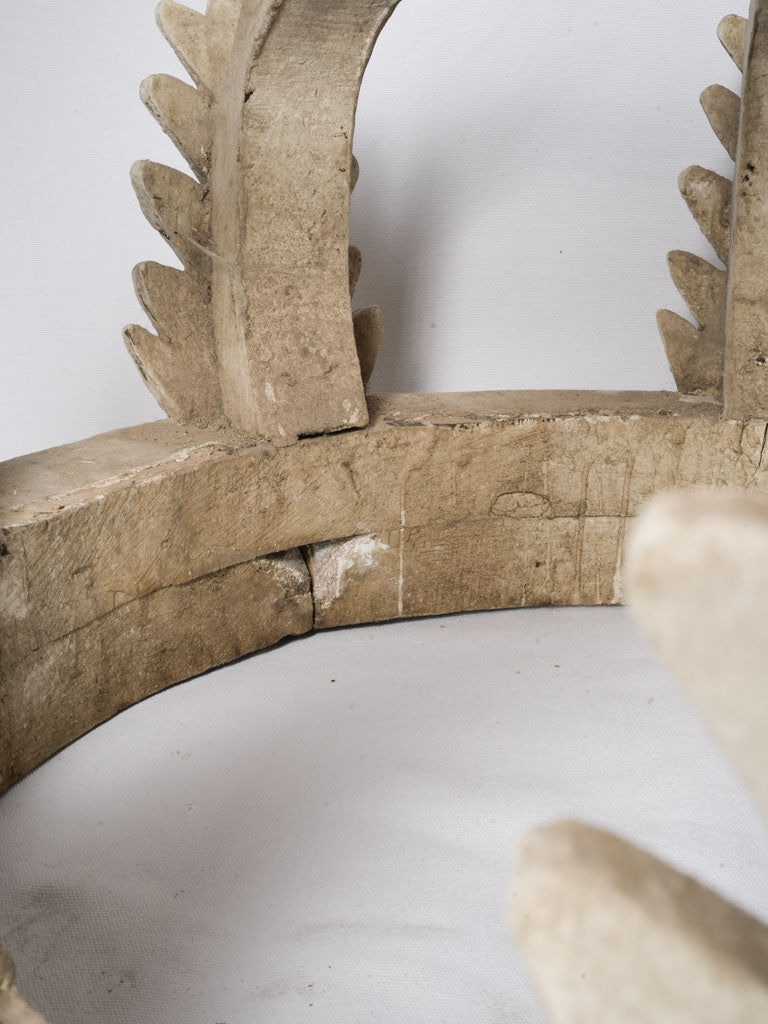 Timelessly classic carved canopy