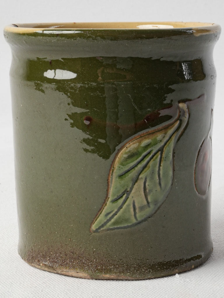 Traditional domestic fruit preserve pot