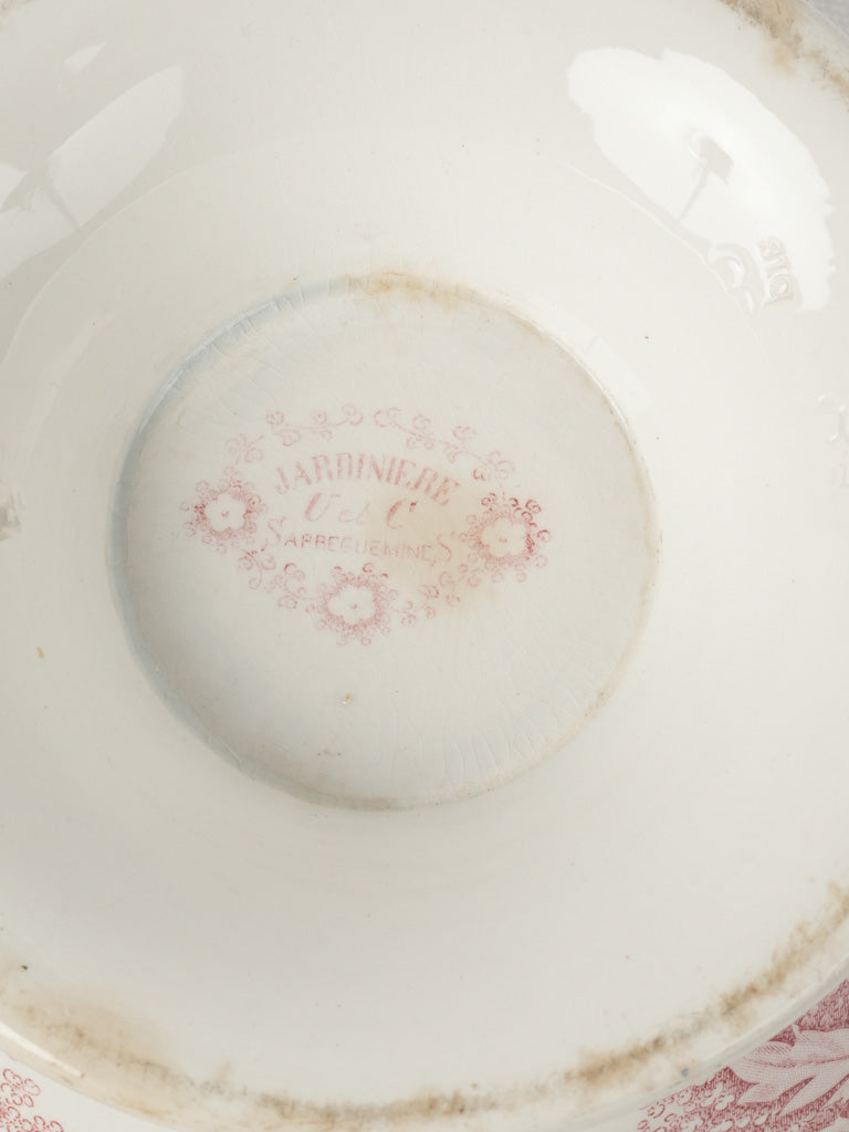 Artistic antique French jardiniere tureen
