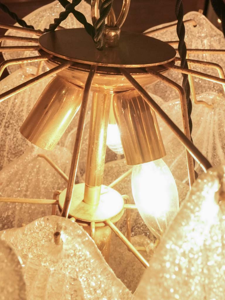 Sophisticated Italian glass hanging lights