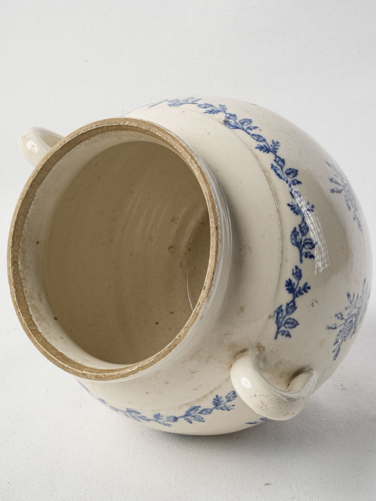 Exquisite Crackled Enamel Pot