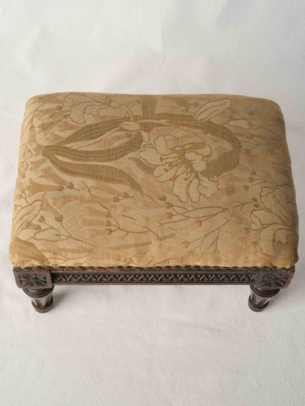 Compact lightweight wooden stool