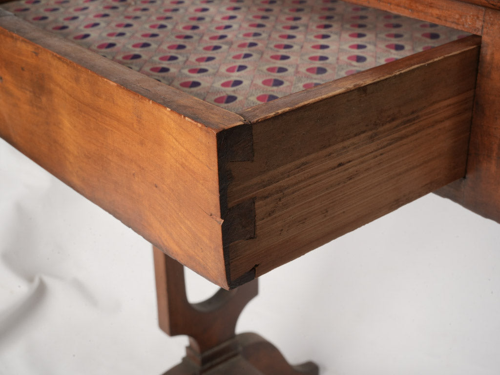Late 19th-Century Italian Vitrine Side Table - 30¾" x 23¾"