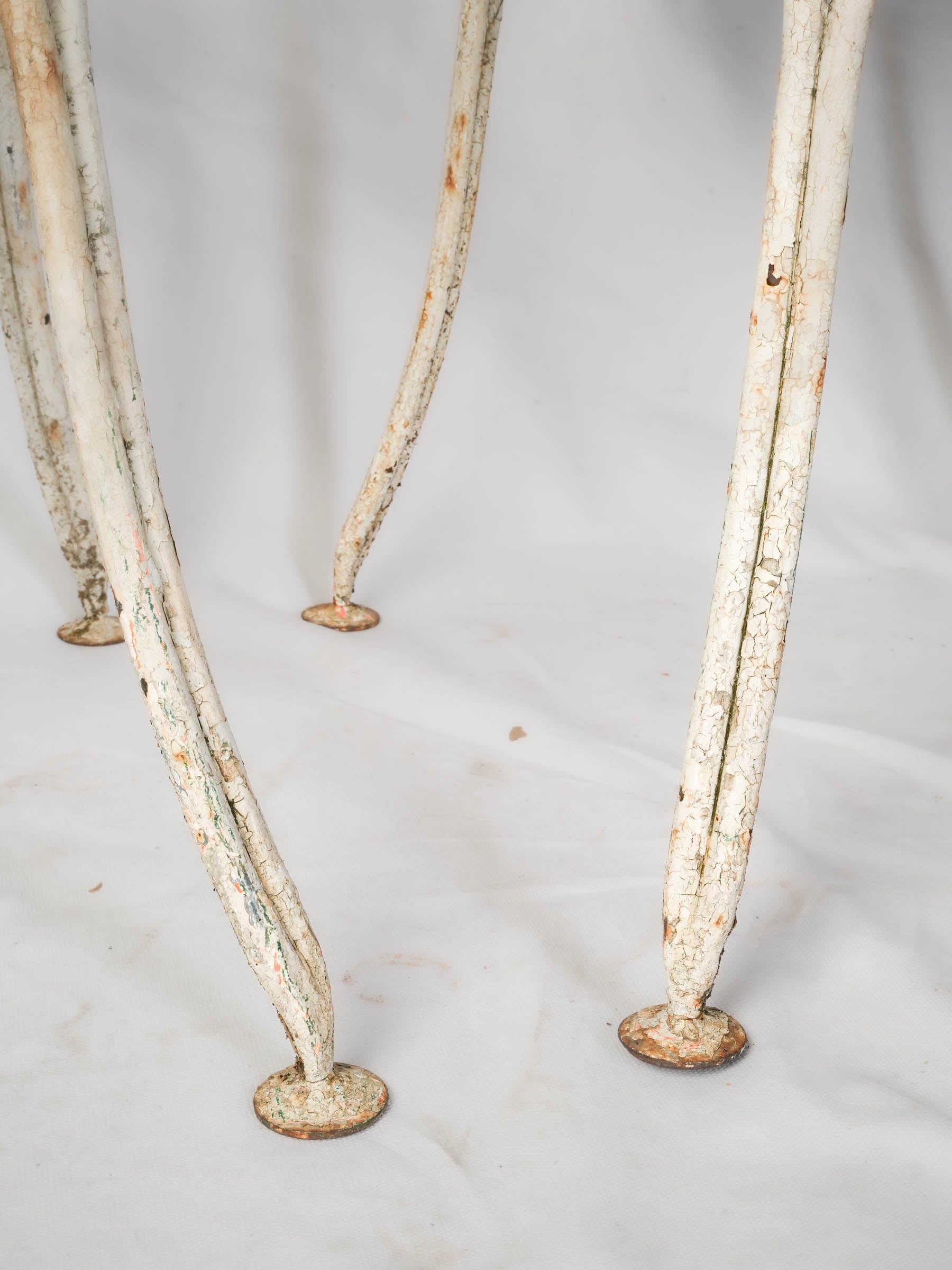 Romantic 19th-century garden armchairs