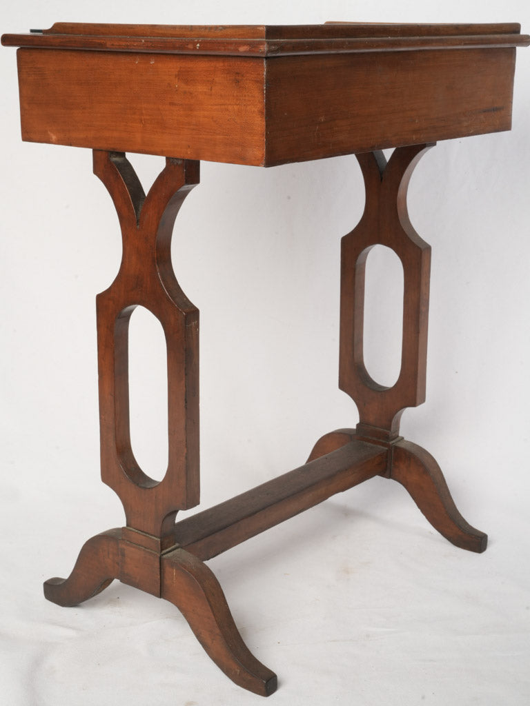 Late 19th-Century Italian Vitrine Side Table - 30¾" x 23¾"
