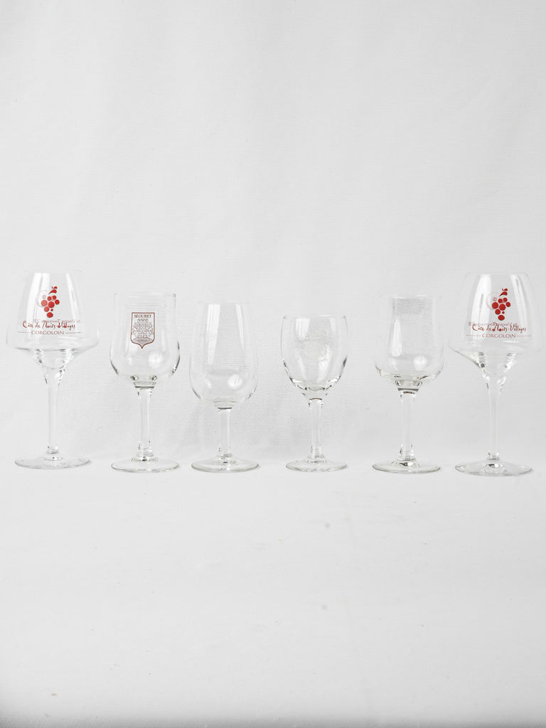 Elegant Cotes du Rhone wine glass