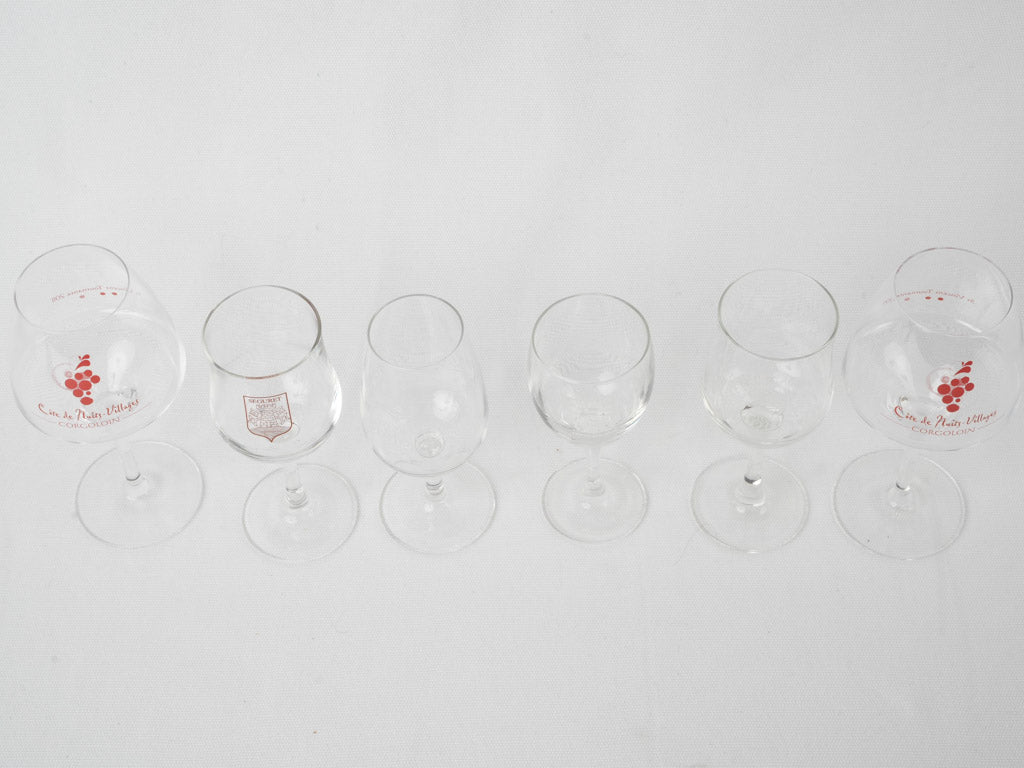Classic Seguret wine glass collection