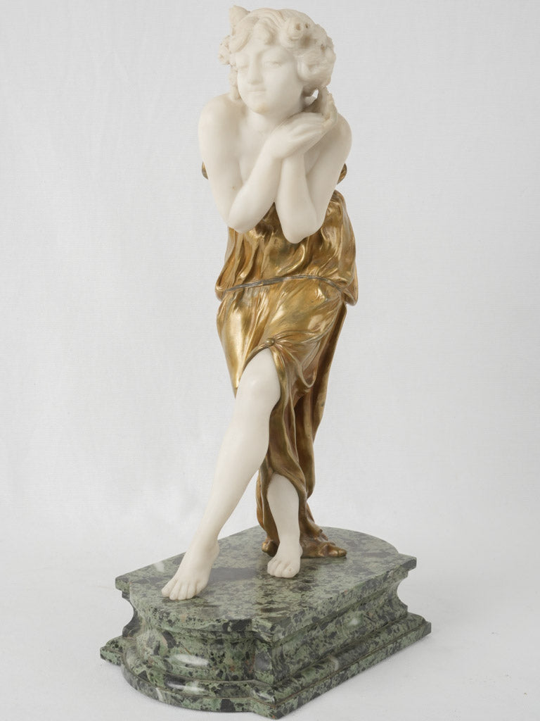 Rare antique Carrara marble sculpture