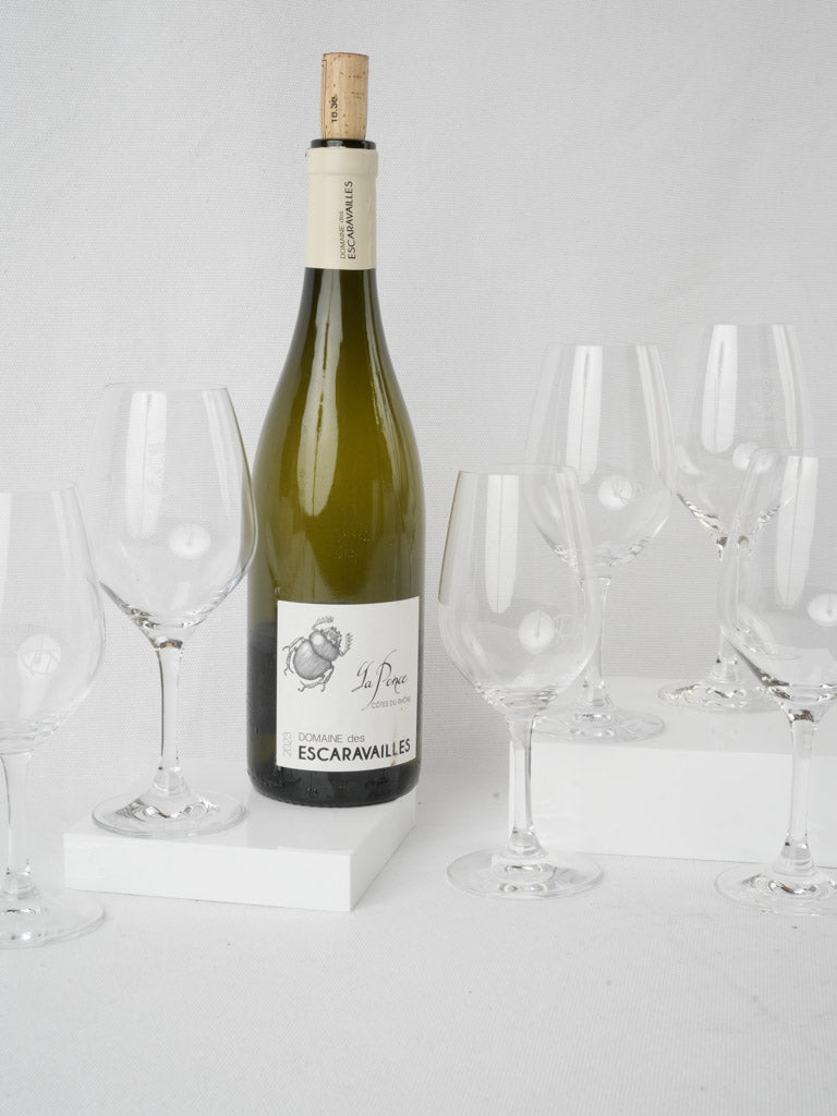 Provencal branded glassware set