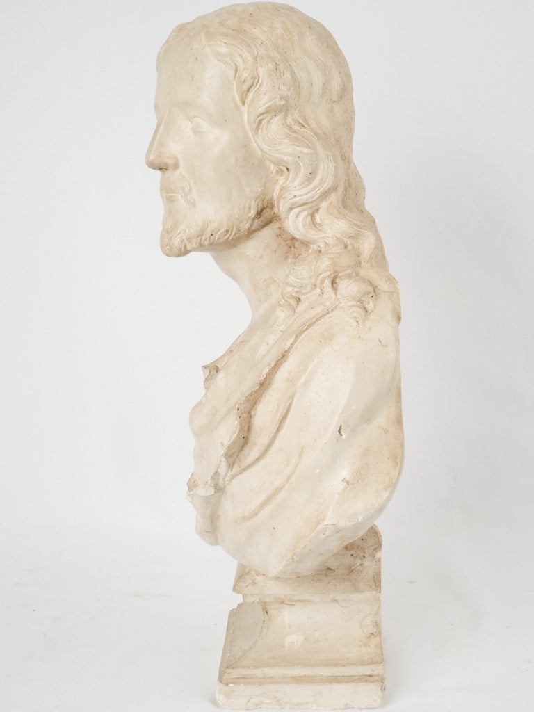 Intricate French Religious Art Piece