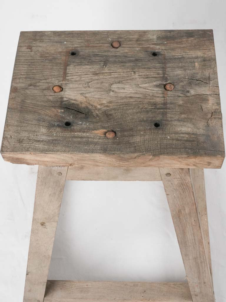 Classic sculptural pine table stand