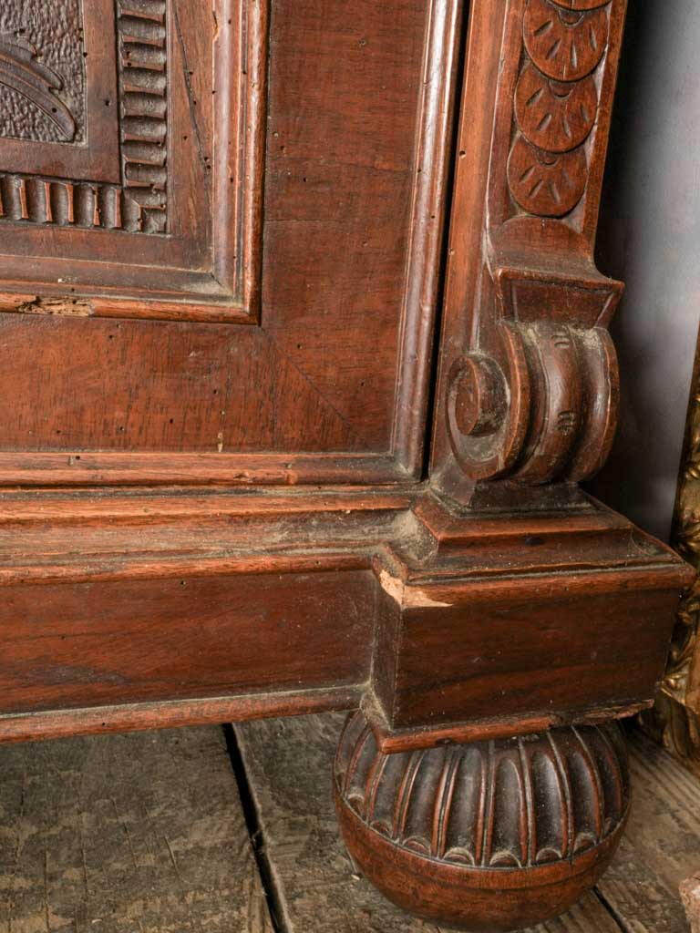 Striking Late 19th Century Italian Carved Sorting Cabinet - 82¾"