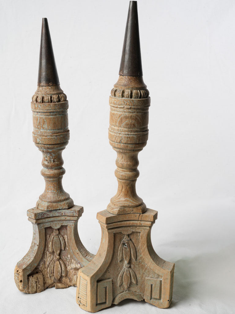 Vintage French tripod candlestick