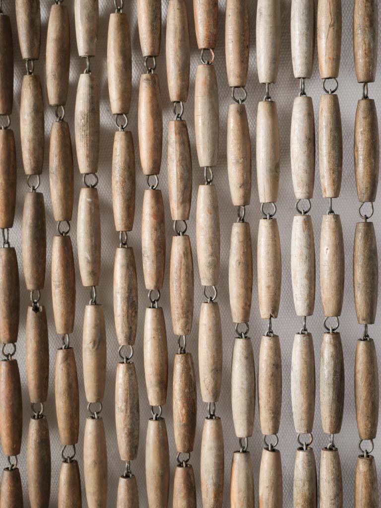 Vernacular design beaded curtain