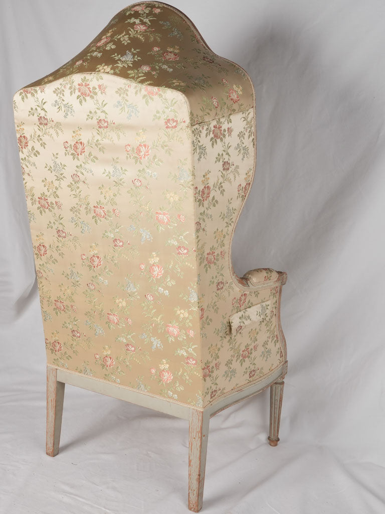 Luxurious, museum-level French wingback chair